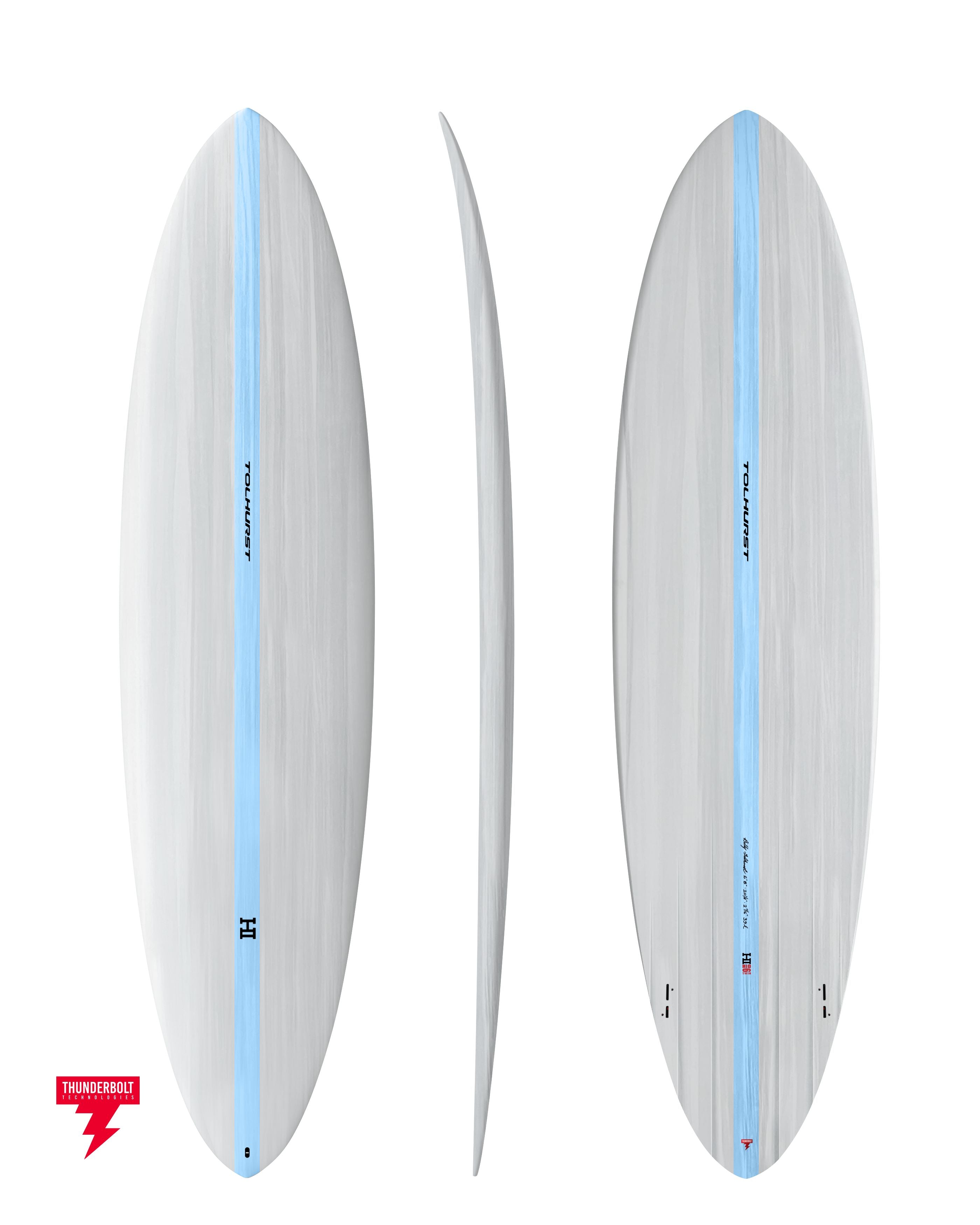 手渡し限定HARLEY TOLHURST HI HP Thnderbolt9'1 HARLEYINGLEBY TOLHURST HIHP 9'1 New Thunderbolt Harley