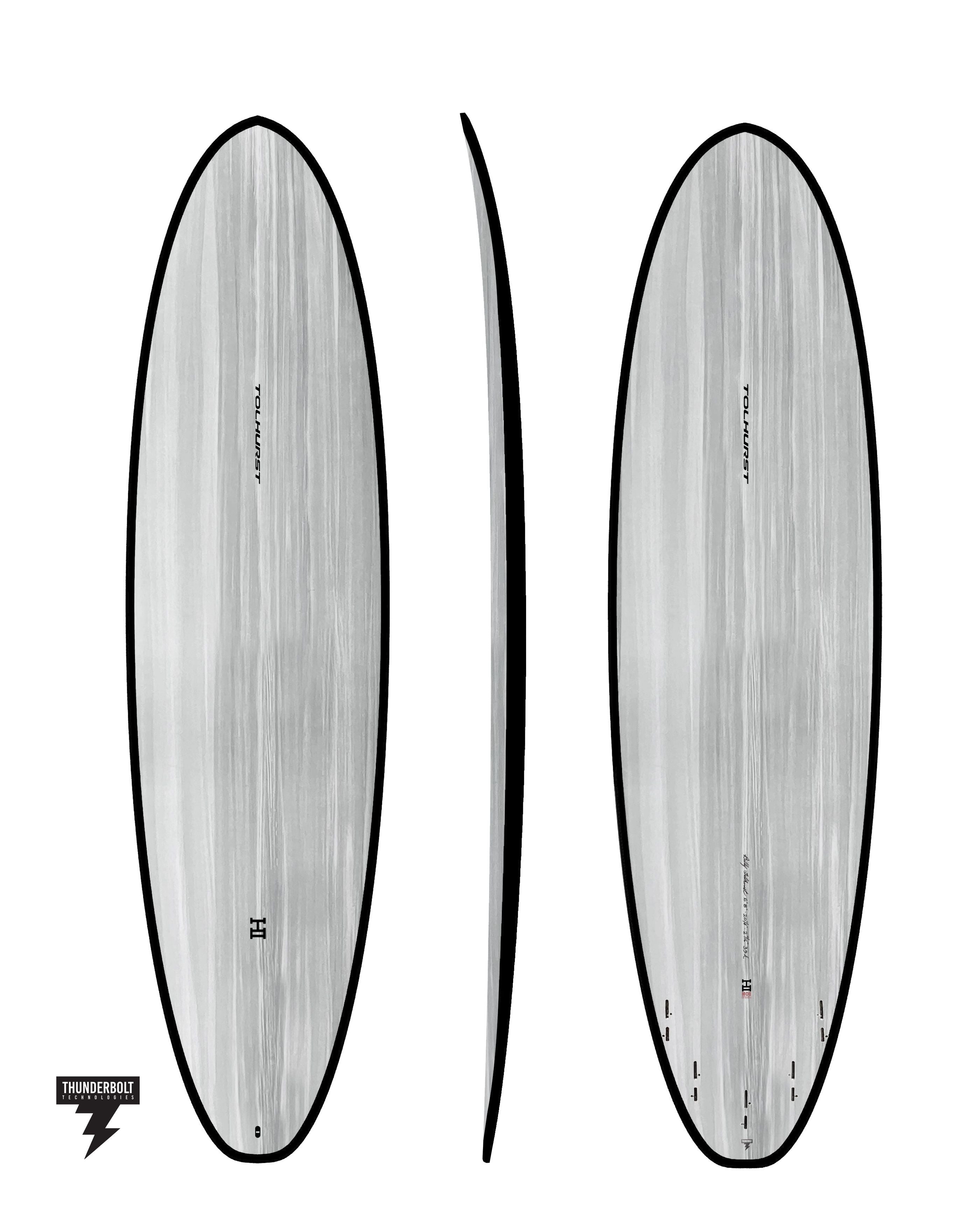 手渡し限定HARLEY TOLHURST HI HP Thnderbolt9'1 TOLHURST + HI MOE | THUNDERBOLT SURF AUSTRALIA